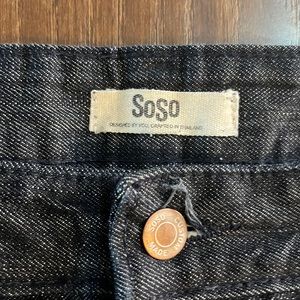 SoSo slim selvedge denim jeans